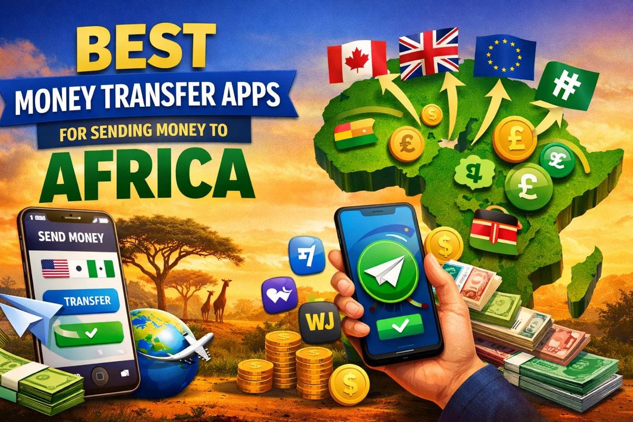 Best Money Transfer Apps for Sending Money to Africa (2026 Guide) | Compare Rates & Fees